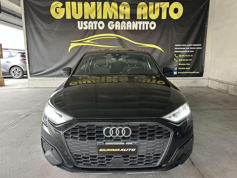 Usata Audi A3 Advanced 110 CV (80 kW) 2021 Nero Berlina