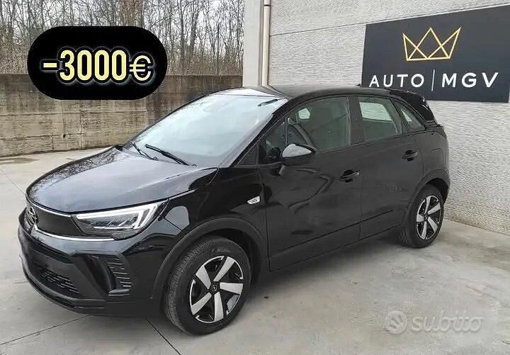 Usata Opel Crossland X Edition 110 CV (80 kW) 2022 Nero SUV