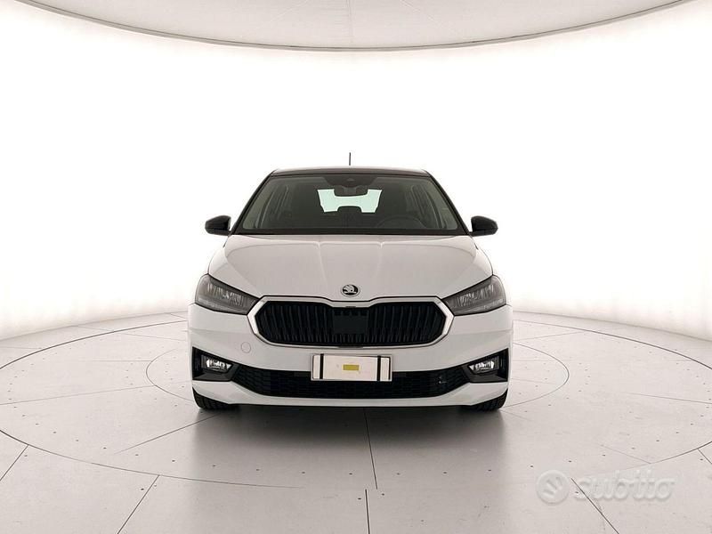 Usata Skoda Fabia Style 95 CV (69 kW) 2022 Bianco Utilitaria