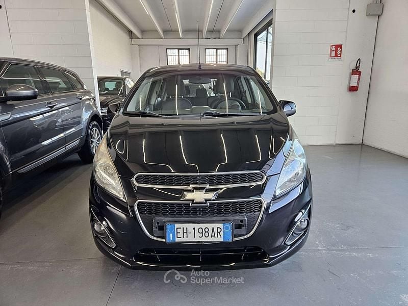 Usata Chevrolet Spark LS 68 CV (50 kW) 2011 Nero Utilitaria