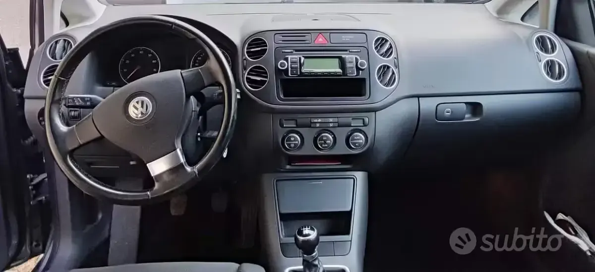 Usata VW Golf Plus Cross 102 CV (75 kW) 2008 Grigio Monovolume