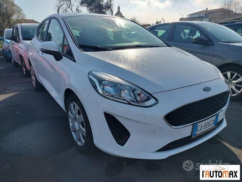 Usata Ford Fiesta Business Edition 85 CV (62 kW) 2020 Bianco Utilitaria