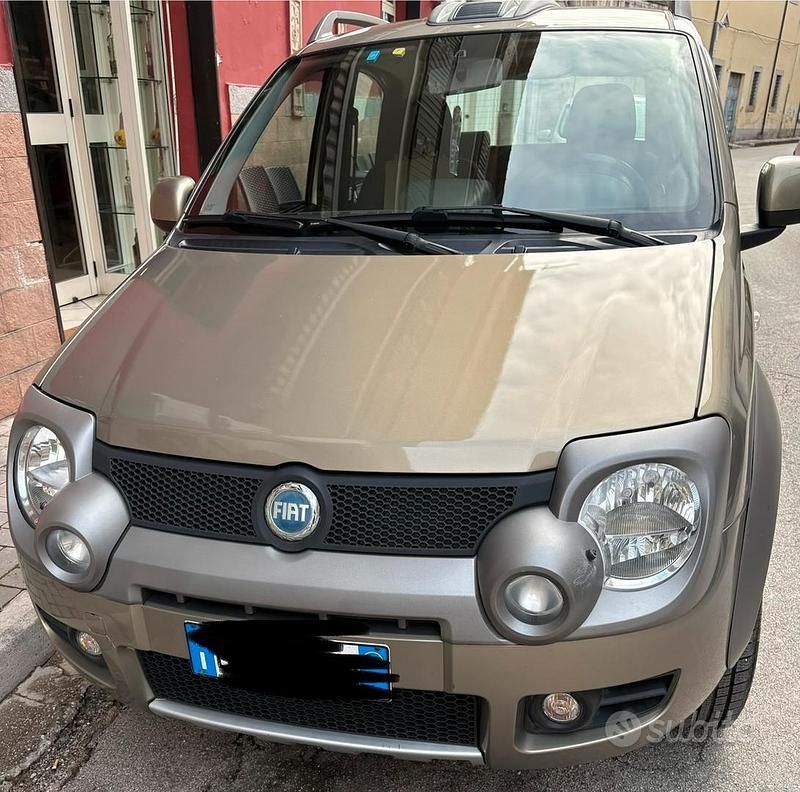 Usata Fiat Panda 4x4 Cross 69 CV (50 kW) 2007 Verde Utilitaria