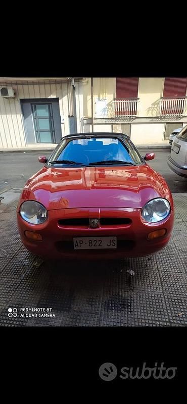Usata MG F 145 CV (106 kW) 1997 Rosso Cabrio