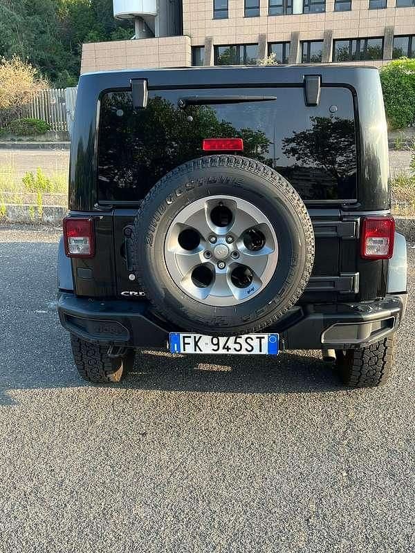 Usata Jeep Wrangler Unlimited 200 CV (147 kW) 2011 Nero SUV