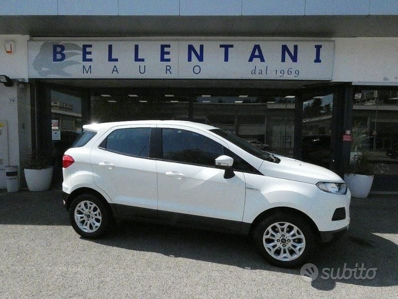 Usata Ford Ecosport 125 CV (91 kW) 2016 Bianco SUV
