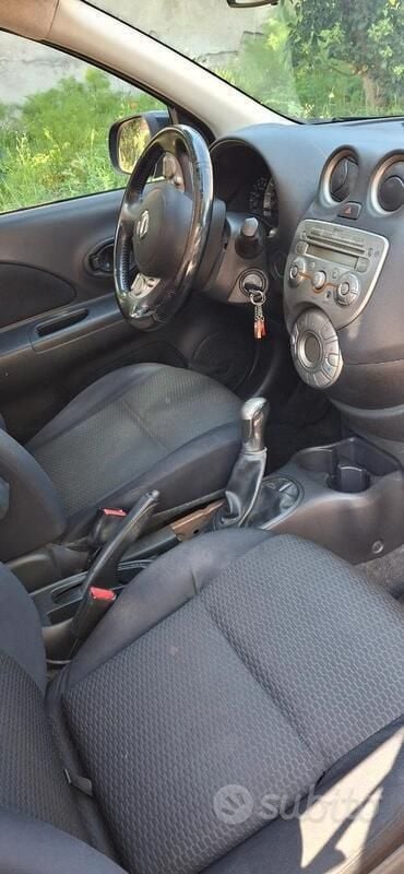 Usata Nissan Micra Acenta 80 CV (58 kW) 2011 Nero Utilitaria