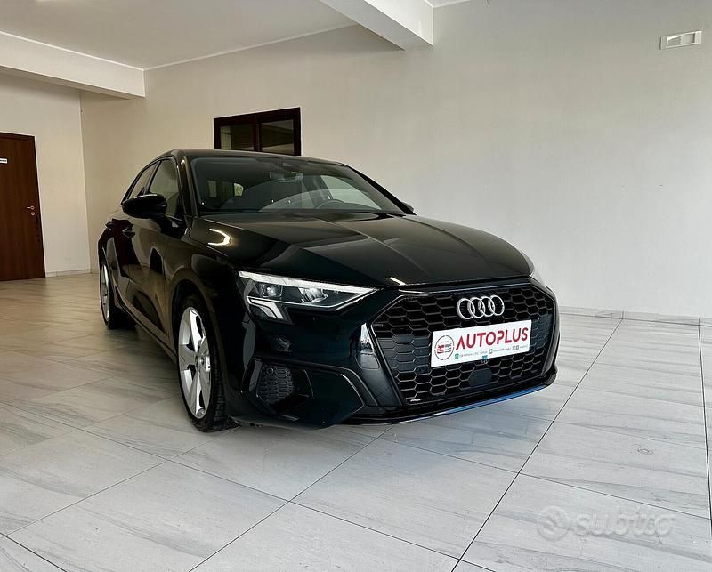 Usata Audi A3 Advanced 150 CV (110 kW) 2022 Nero Berlina