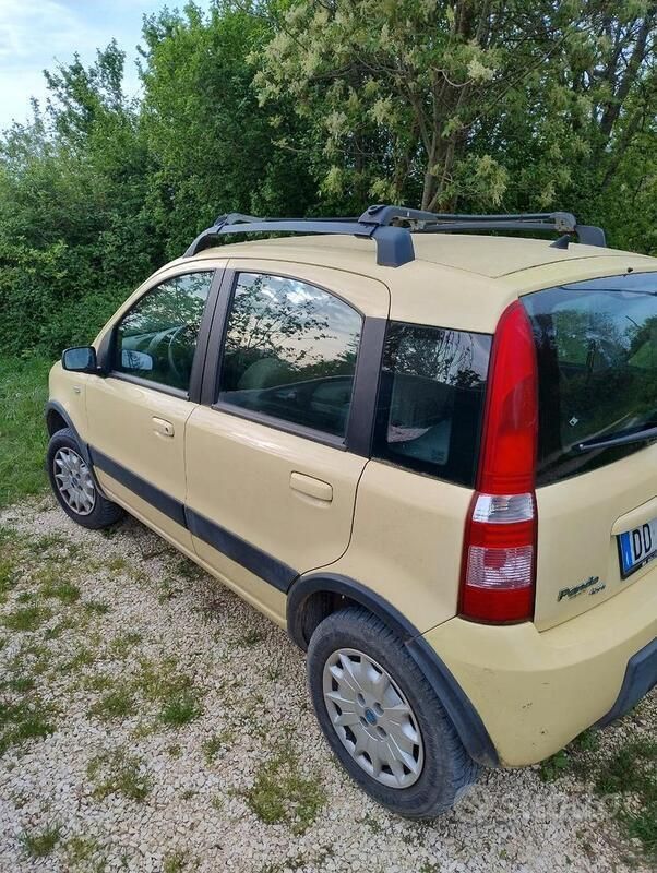 Usata Fiat Panda 4x4 Climbing 60 CV (44 kW) 2007 Giallo Utilitaria