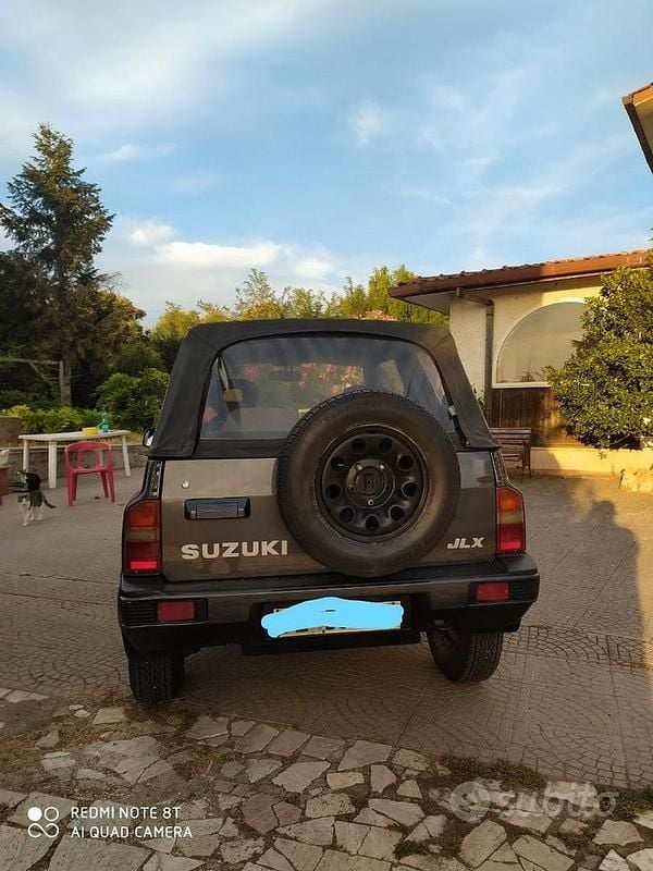 Usata Suzuki Vitara 75 CV (55 kW) 1991 Grigio Cabrio