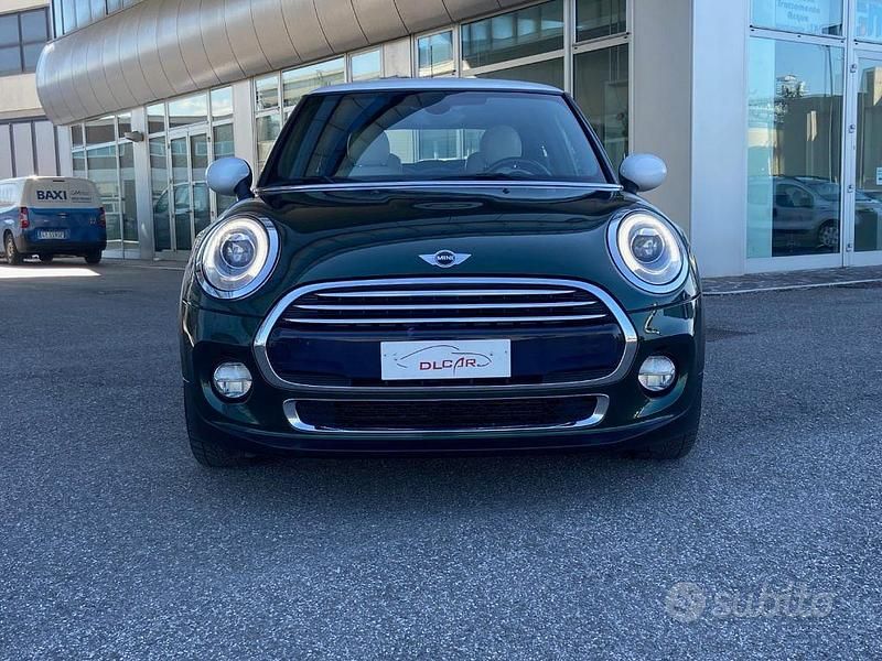 Usata Mini Cooper D 115 CV (84 kW) 2016 Verde Utilitaria
