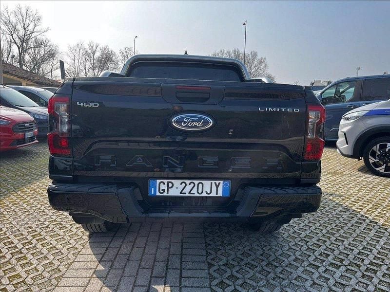 Usata Ford Ranger Limited 205 CV (150 kW) 2023 Nero metallizzato Pick-up