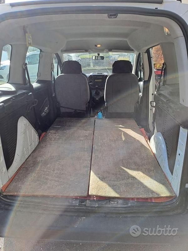 Usata Peugeot Partner Tepee 2014 Bianco Monovolume