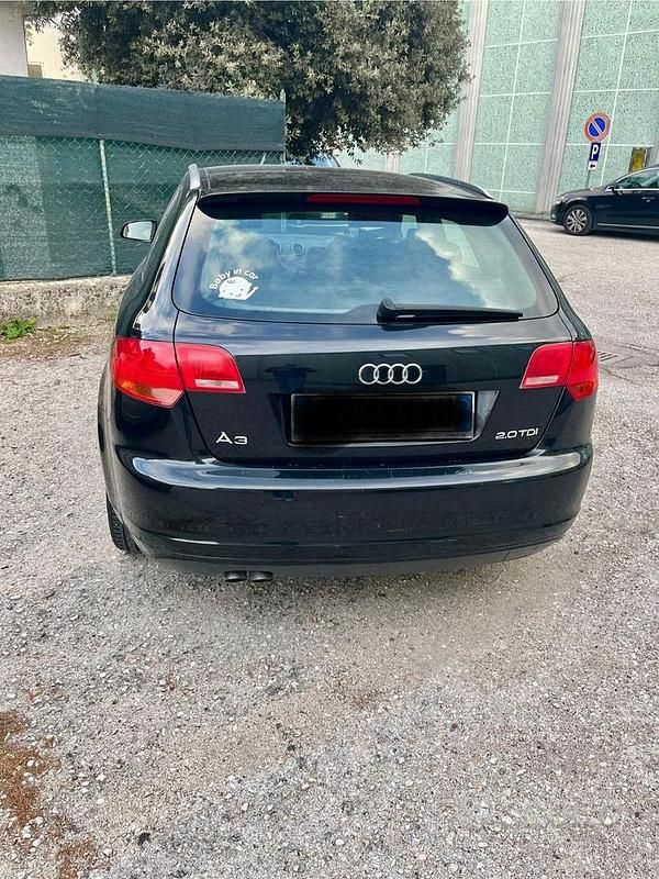 Usata Audi A3 S-Line 140 CV (102 kW) 2010 Nero Utilitaria