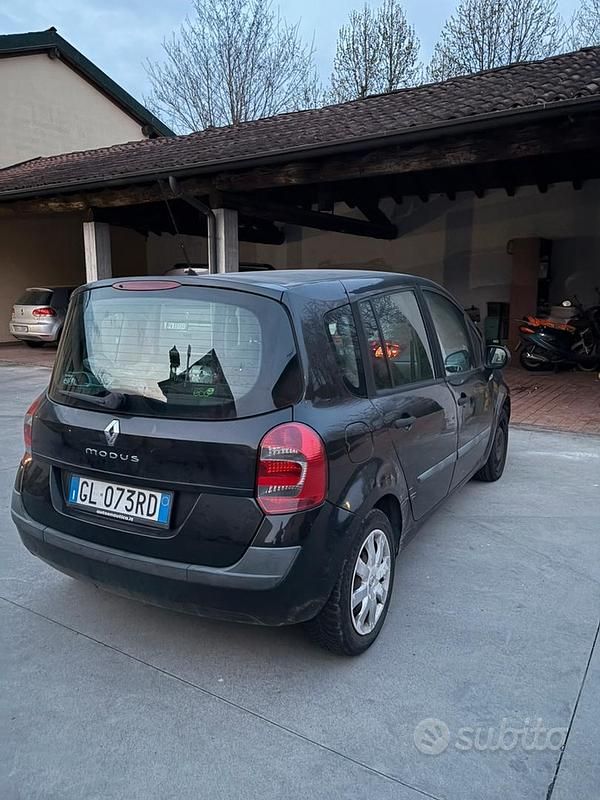 Usata Renault Modus 2009 Nero Monovolume