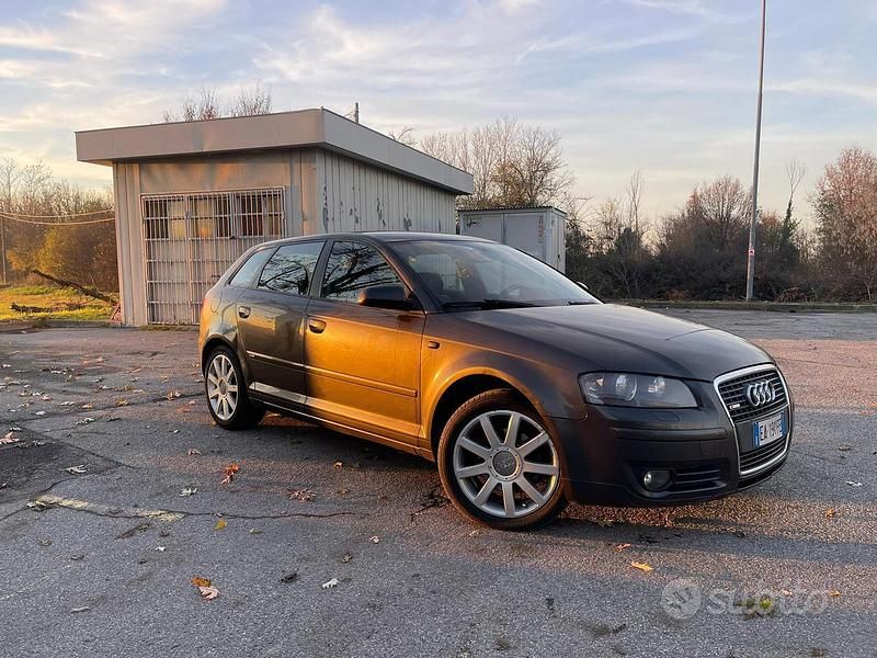 Usata Audi A3 S-Line 140 CV (102 kW) 2005 Nero Berlina
