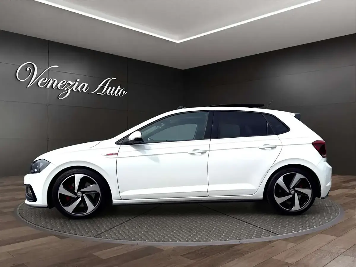 Usata VW Polo GTI 200 CV (147 kW) 2019 Bianco Utilitaria