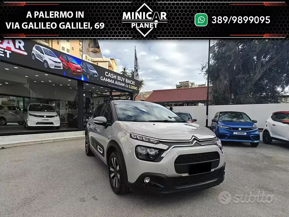 Usata Citroën C3 PureTech 83 CV (61 kW) 2022 Grigio Utilitaria