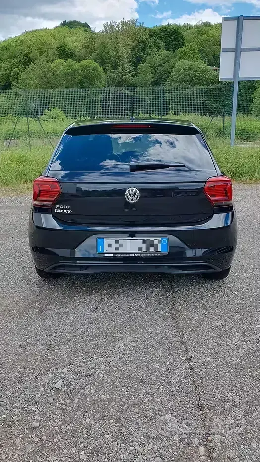 Begagnad VW Polo 95 HK (69 kW) 2019 Svart Halvkombi