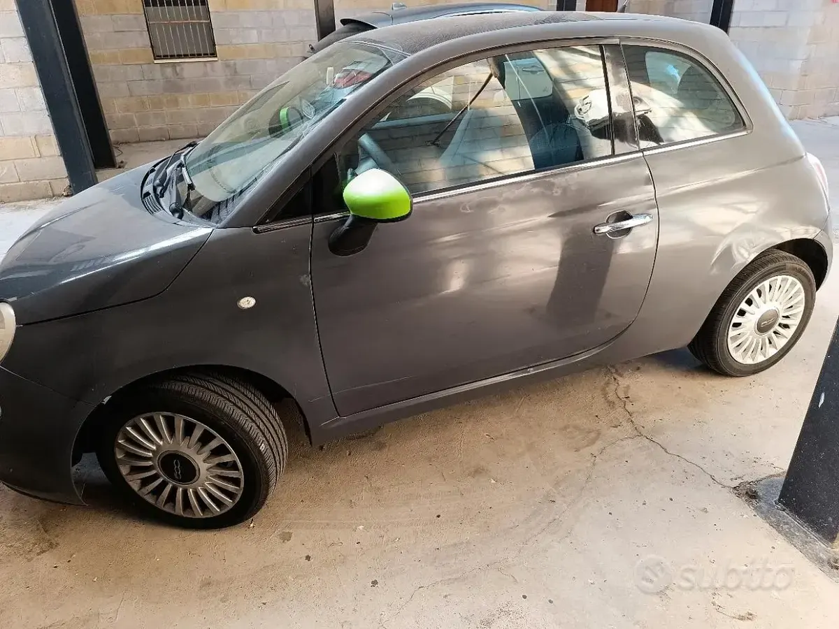 Usata Fiat 500 69 CV (50 kW) 2012 Grigio Berlina