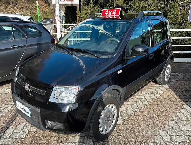 Usata Fiat Panda 2011 Nero Utilitaria