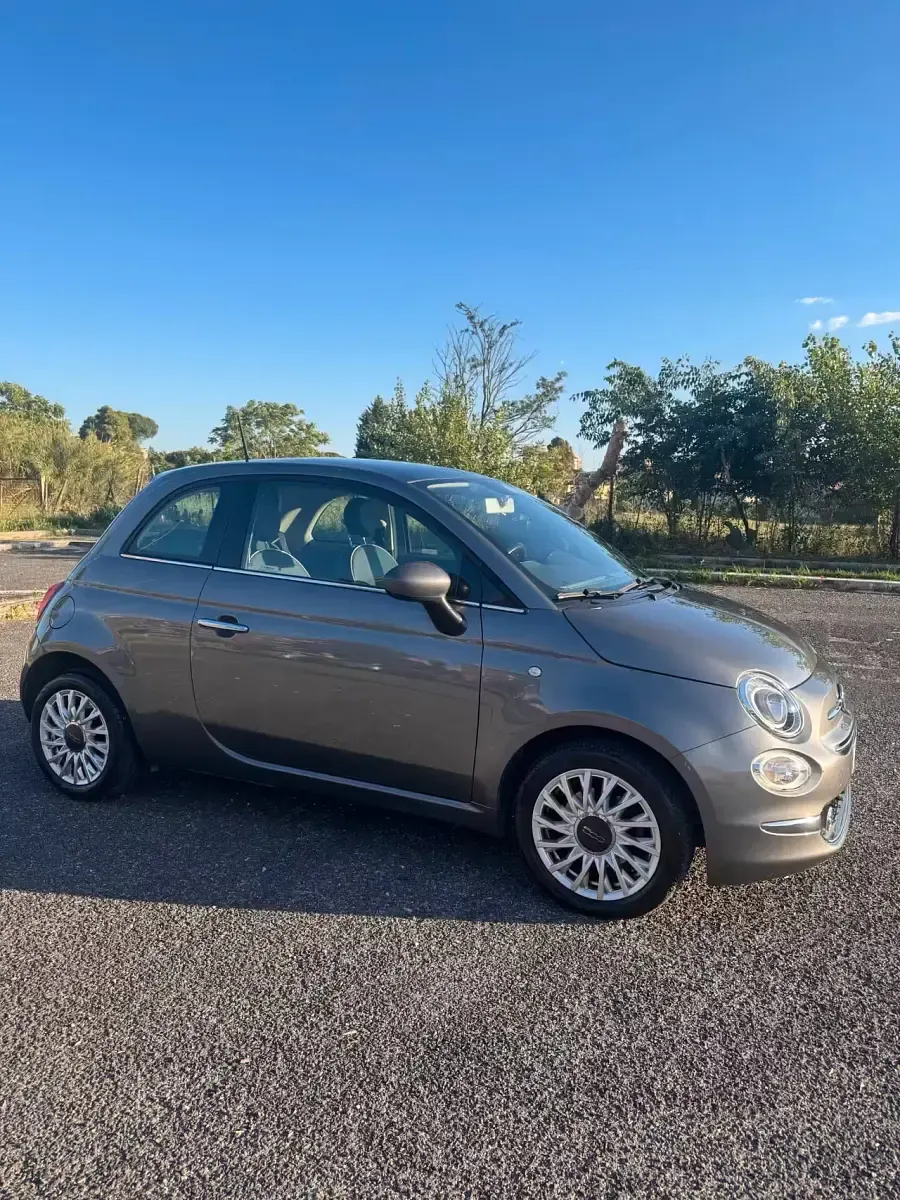 Usado Fiat 500 Lounge 95 CV (69 kW) 2016 Gris Berlina