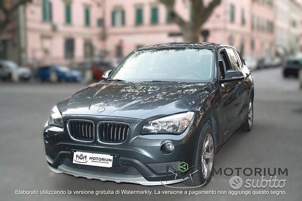Usata BMW X1 M Sport 143 CV (105 kW) 2015 Grigio scuro SUV
