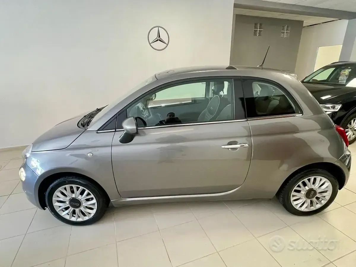 Usata Fiat 500 Lounge 95 CV (69 kW) 2017 Grigio Berlina