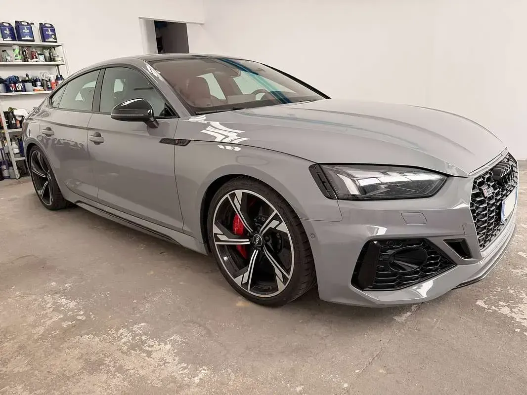 Usata Audi RS5 Sportback Ambiente 450 CV (330 kW) 2020 Grigio Berlina