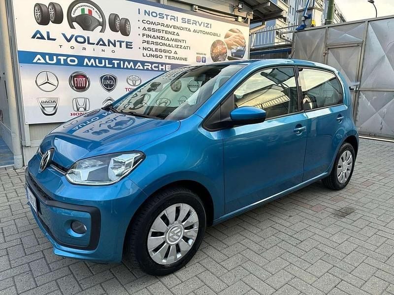 Usata VW up! Move 68 CV (50 kW) 2018 Blu/azzurro Utilitaria