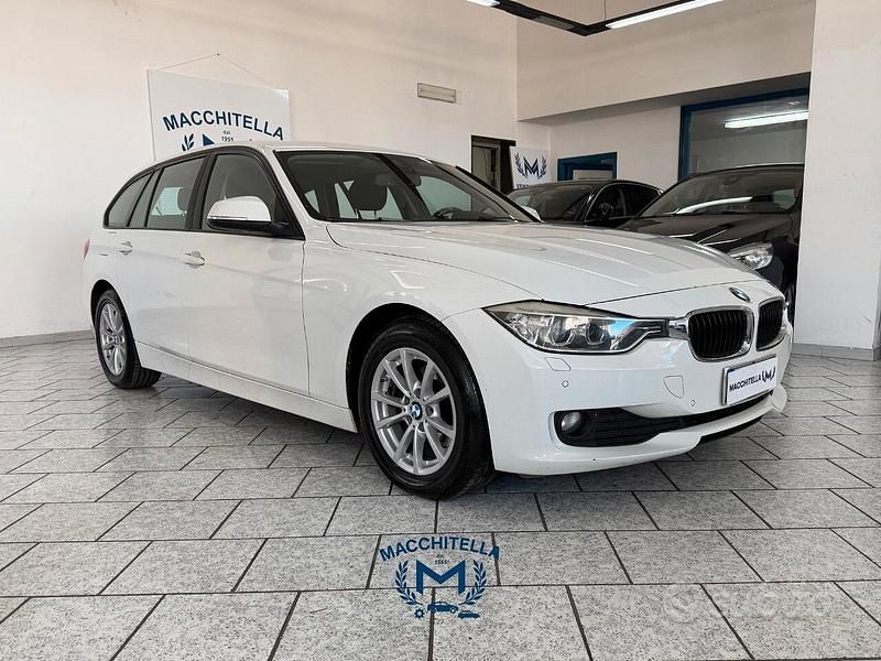 Usata BMW 318 Luxury Line 143 CV (105 kW) 2014 Bianco Station wagon