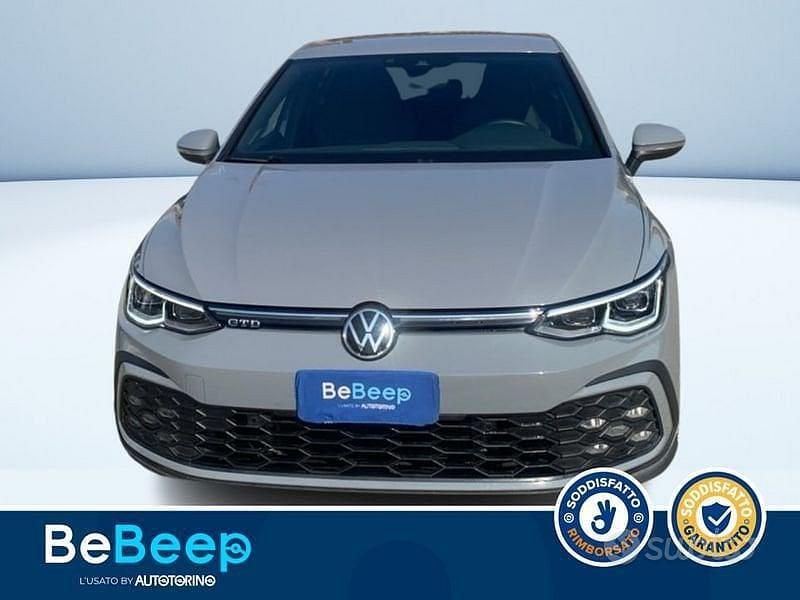 Usata VW Golf VII GTD 200 CV (147 kW) 2021 Grigio Utilitaria