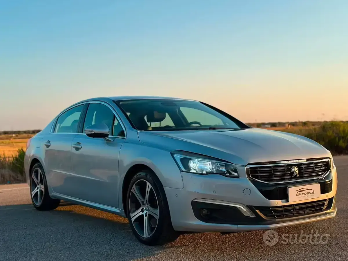 Usata Peugeot 508 180 CV (132 kW) 2017 Grigio Berlina