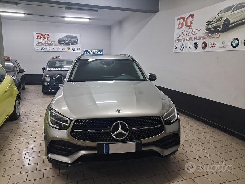 Usata Mercedes GLC300 Premium Plus 245 CV (180 kW) 2020 Grigio SUV