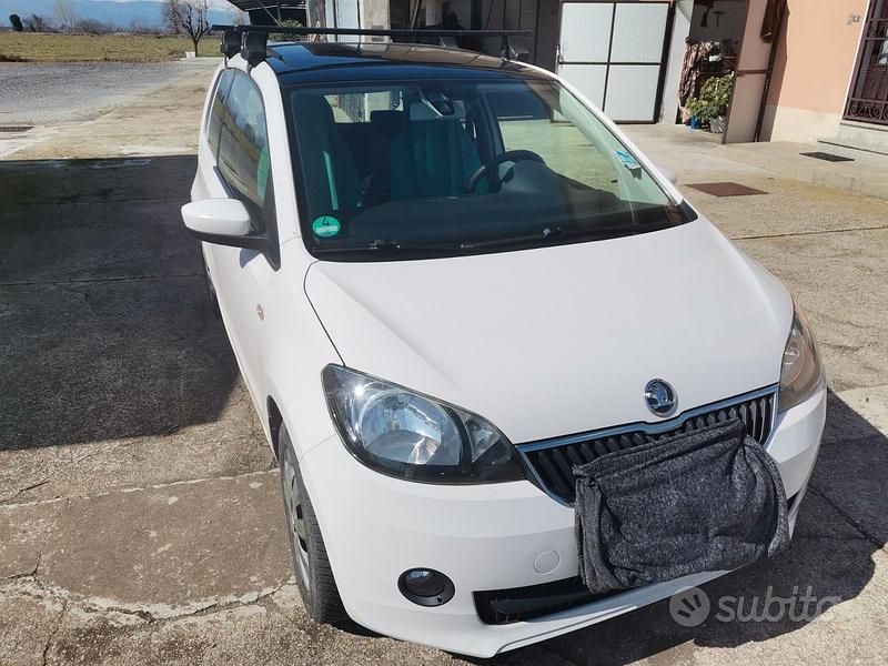 Usata Skoda Citigo 2014 Bianco Utilitaria