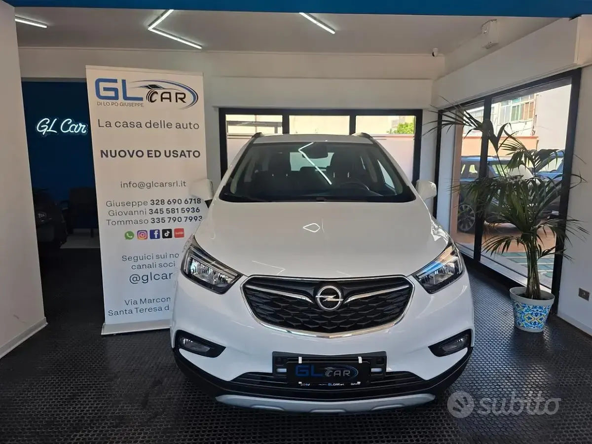 Usata Opel Mokka X 136 CV (100 kW) 2018 Bianco SUV
