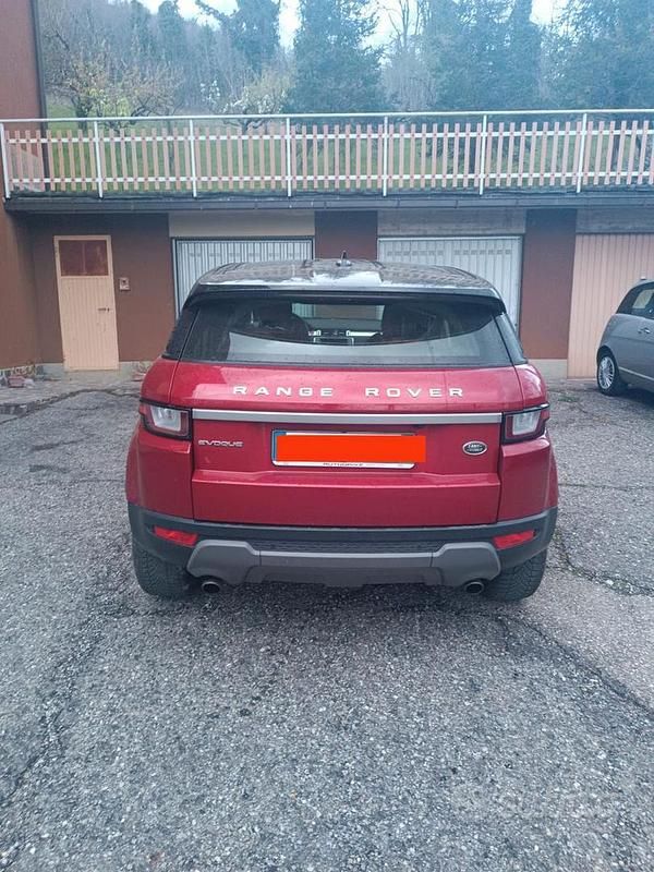 Usata Land Rover Range Rover evoque 150 CV (110 kW) 2016 Rosso SUV