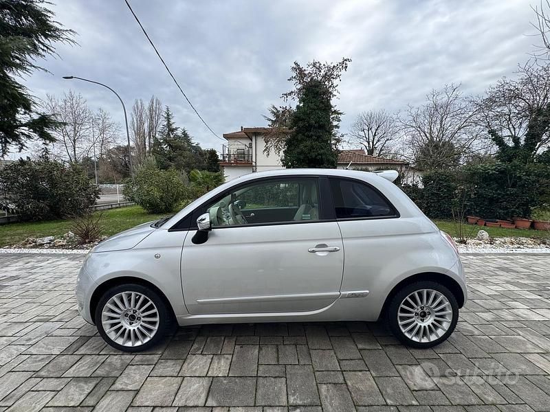 Usata Fiat 500 Pop 69 CV (50 kW) 2009 Grigio Cabrio