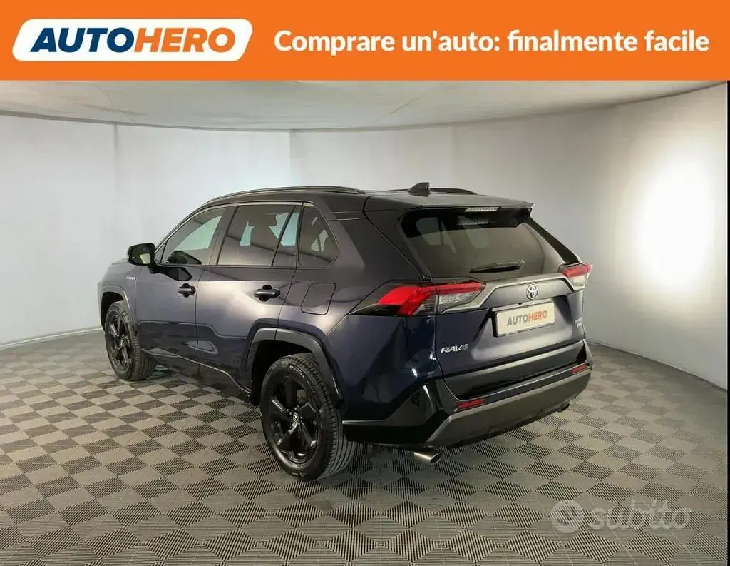 Usata Toyota RAV4 Hybrid Style 178 CV (130 kW) 2019 Blu SUV