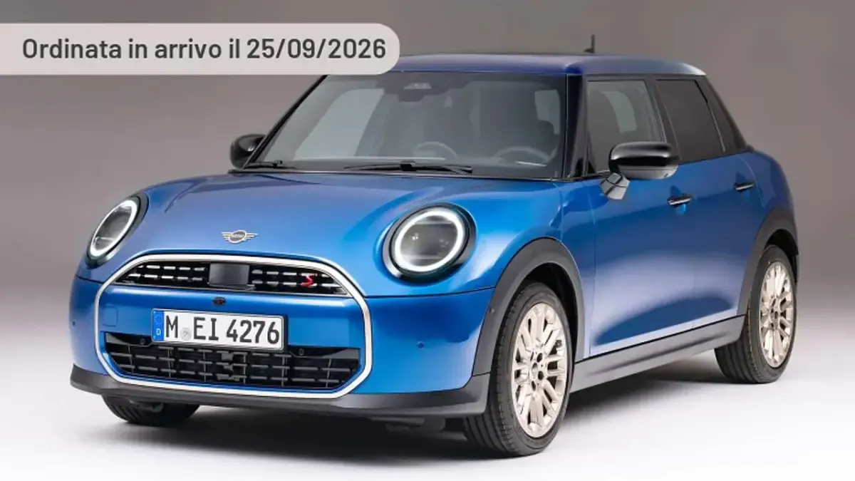 Ny Mini Cooper 156 HK (114 kW) 2025 Silver Halvkombi