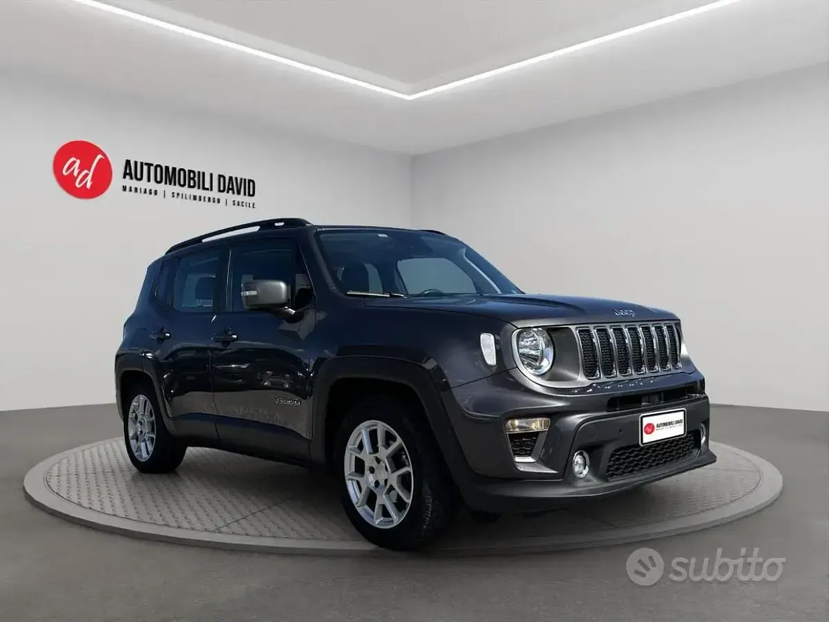 Usata Jeep Renegade Limited 120 CV (88 kW) 2021 Grigio SUV
