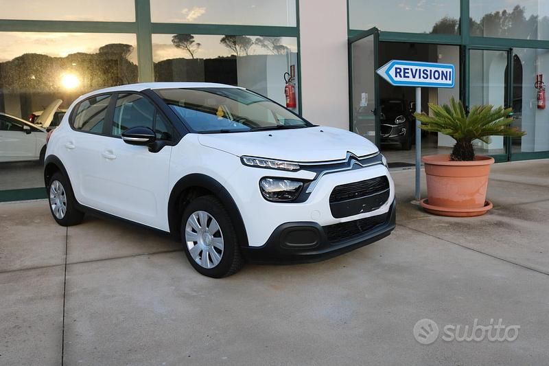 Bianco Usata 2021 Citroën C3 PureTech Tre volumi | 14.350 € (Molto cara) - Immagine 1/4