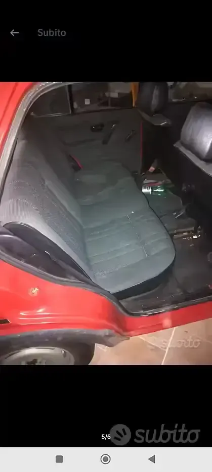 Usata VW Golf II 54 CV (39 kW) 1989 Rosso Utilitaria
