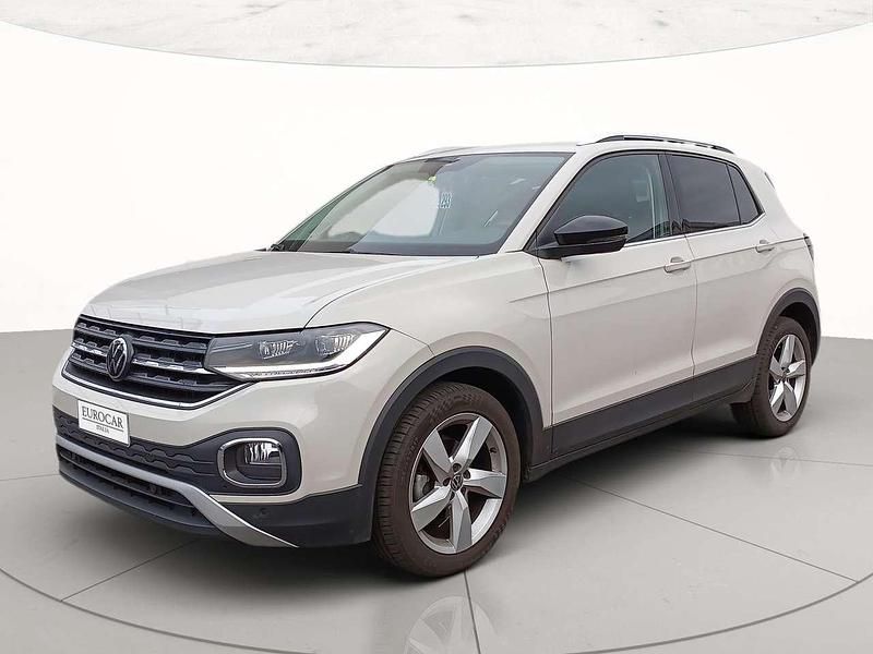6u ascot grey Usata 2022 VW T-Cross Advance SUV | 19.700 € (Buon prezzo) - Immagine 1/4