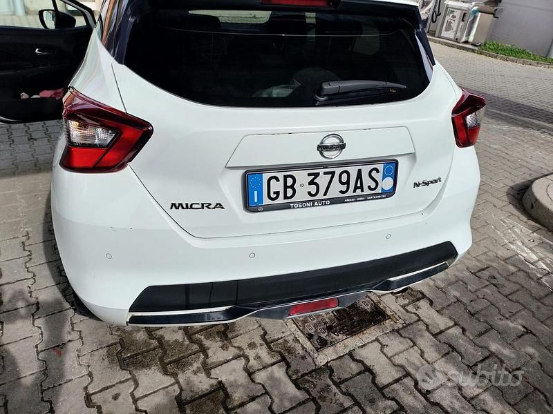 Usata Nissan Micra 117 CV (86 kW) 2020 Bianco Utilitaria