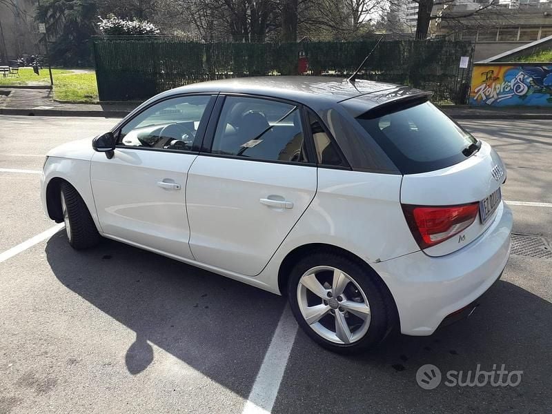 Usata Audi A1 Sportback 116 CV (85 kW) 2015 Bianco Utilitaria