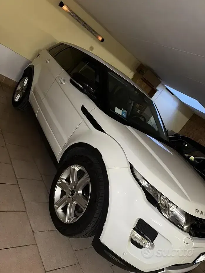 Usata Land Rover Range Rover evoque 190 CV (139 kW) 2013 Bianco SUV