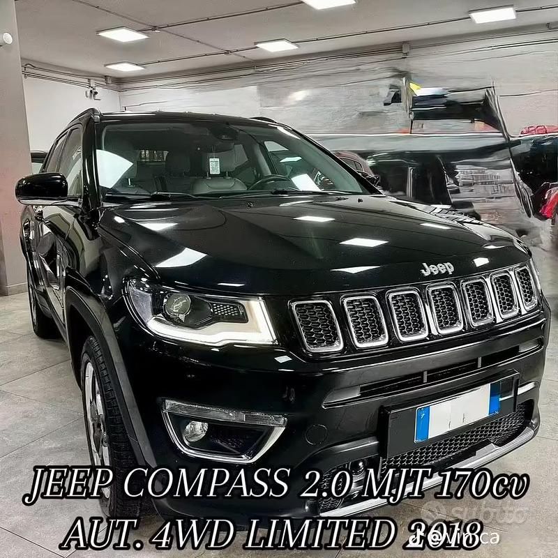 Usata Jeep Compass 170 CV (125 kW) 2018 Nero SUV