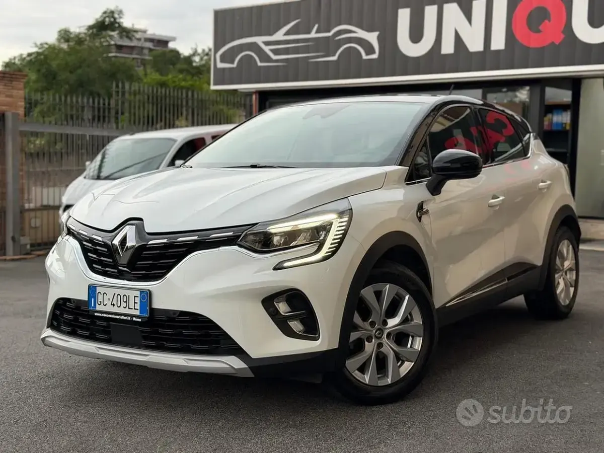 Usata Renault Captur Intens 101 CV (74 kW) 2020 Bianco SUV