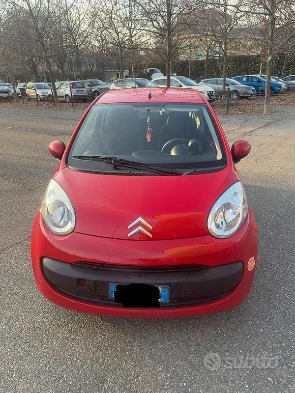 Usata Citroën C1 68 CV (50 kW) 2008 Rosso Utilitaria